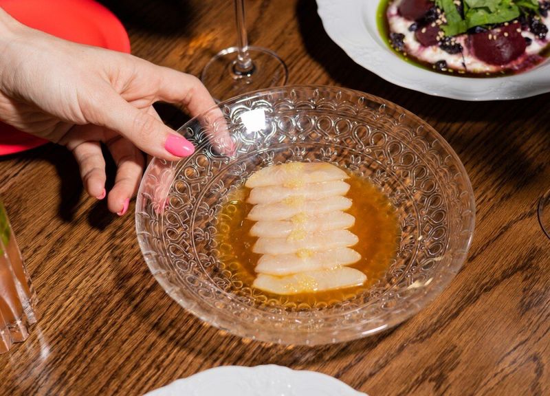 Have you tried our seabass crudo yet?